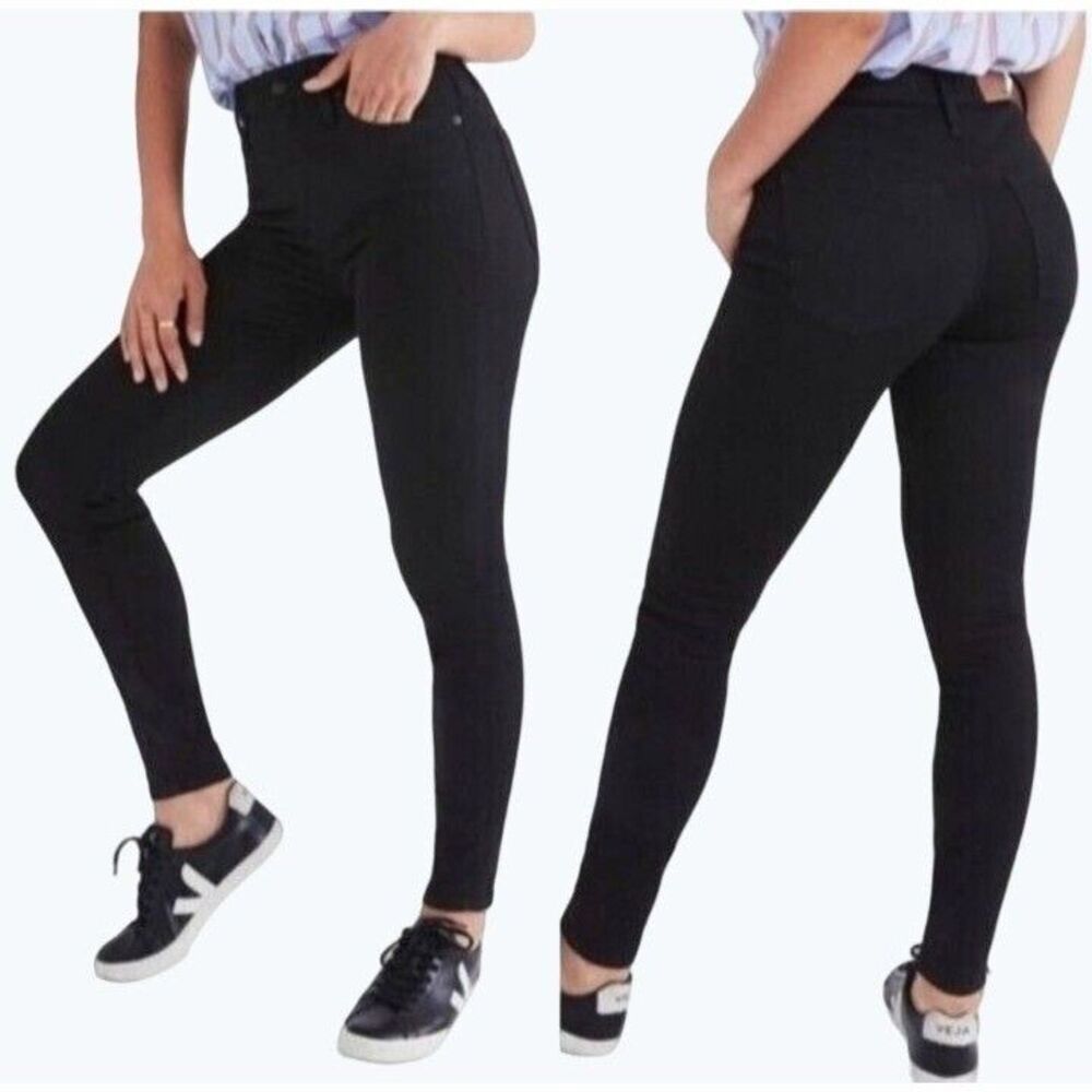 Madewell Curvy High-Rise Skinny Women's Black Jeans Size 26